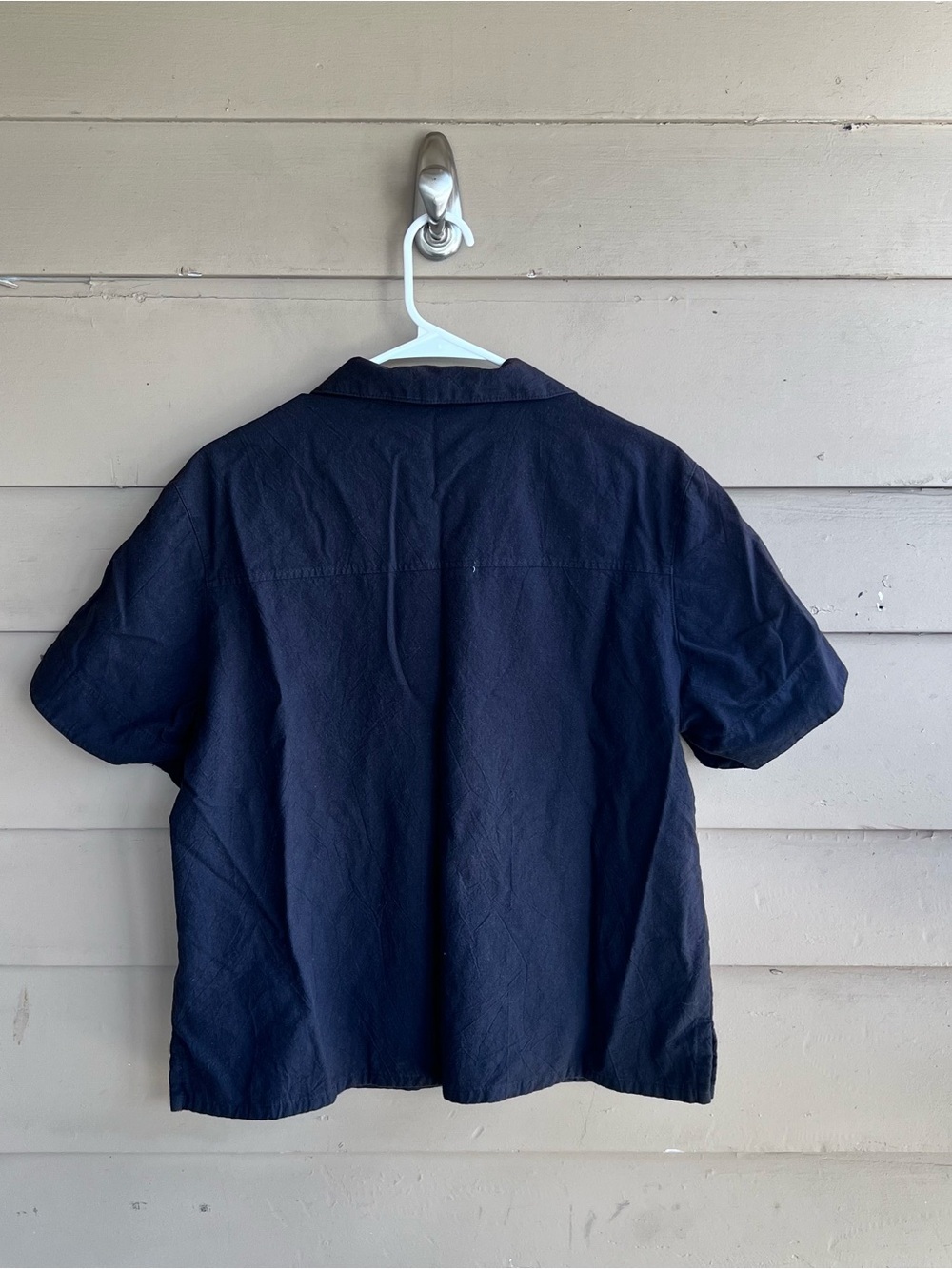 Vintage White Stag Grannycore Button Down Shirt Size L - Picture 6 of 6